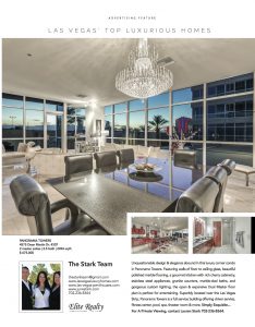 The Stark Team Las Vegas Luxury Real Estate Sell My Luxury Residence