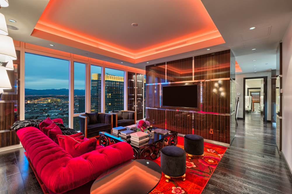 Mandarin Oriental Residences L Penthouse Living Room